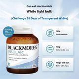  (Úc) Viên uống giúp đẹp da, bổ sung vitamin B3 500mg Blackmores Insolar 60 viên 