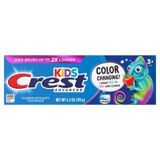  Kem đánh răng cho bé Crest Kids' Advanced Color Changing Toothpaste Strawberry 4.2Oz 119g 