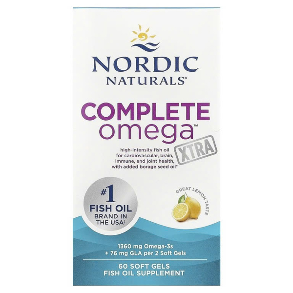  Viên uống bổ sung Omega hương chanh Nordic Naturals Complete Omega™ Xtra 1360mg 60 viên 