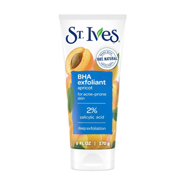 Sữa rửa mặt ngăn ngừa mụn hương trái mơ ST.Ives BHA Exfoliant Apricot 0.6Oz 170g 