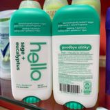  Lăn khử mùi Hello White Sage + Eucalyptus Deodorant With Shea Butter 2.6Oz 73g 