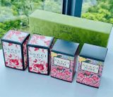  Set 4 chai nước hoa mini Gucci Bloom + Gucci Flora 0.16Oz 5ml 