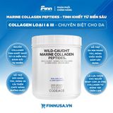  NK - Bột Collagen Thủy Phân Hỗ Trợ Đẹp Da CodeAge Wild Caught Marine Collagen Peptides Powder 450g 