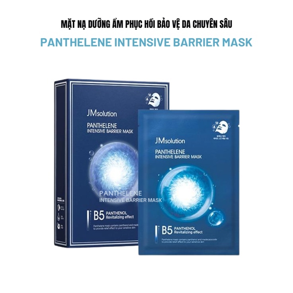  NK - Hộp 5 miếng mặt nạ làm dịu, phục hồi và bảo vệ da chuyên sâu JMSolution B5 Panthelene Intensive Barrier Mask 