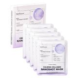  NK - Hộp 5 miếng mặt nạ phục hồi dịu da MediAnswer Calming Collagen Nanoshot Mask 