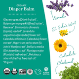  Kem Chống Hăm Cho Bé Earth Mama Organic Diaper Balm 120ml (Hũ) – Hữu Cơ, Dịu Nhẹ, Giảm Hăm Tã 