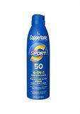  (SALE-T6/26) Xịt chống nắng Coppertone Sport Sunscreen Broad Spectrum SPF 50 Water Resistant Spray Sunscreen 5.5Oz 156g 