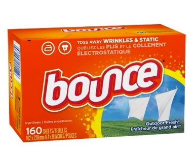  NK - Giấy thơm và lưu mùi cho quần áo Bounce Dryer Sheets 160 miếng 