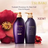  NK - Dầu gội Tsubaki tím phục hồi và ngăn gãy rụng Premium Ex Hairfall Care & Repair Shampoo 450ml 