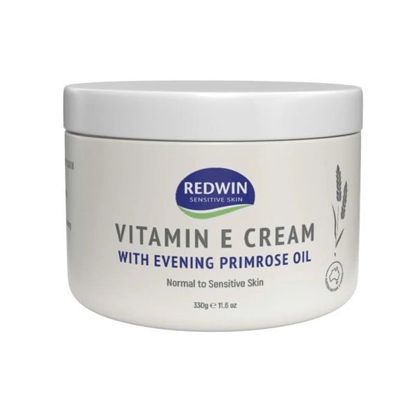  NK - Kem dưỡng da chứa tinh dầu hoa anh thảo giúp làm ẩm da Redwin Vitamin E Cream With Evening Primrose Oil 11.6Oz 330g 