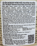  NK - Sữa tắm dưỡng ẩm hương nước hoa hương hoa hồng On The Body Grace Rose 730g 