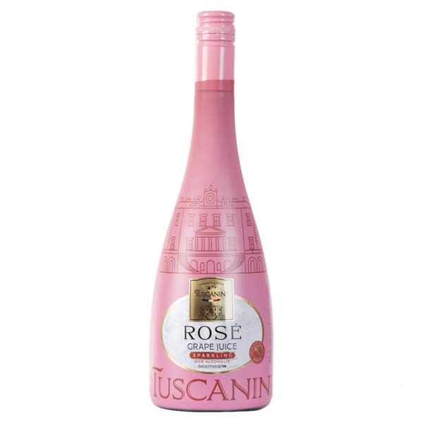  NK - Nước uống nho ép Tuscanini Rose Grape Juice Sparkling 750ml 