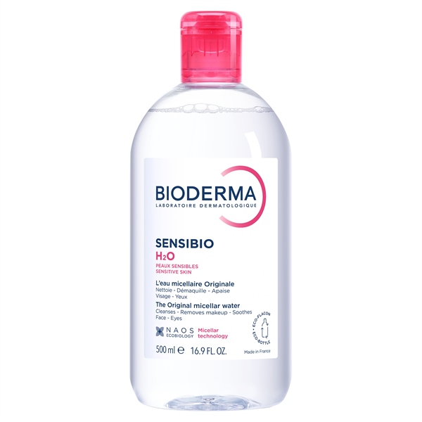  NK - Nước tẩy trang cho da nhạy cảm Bioderma Sensibio H2O 500ml 
