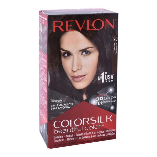  Thuốc nhuộm tóc Revlon Colorsilk Haircolor 20 Brown Black 