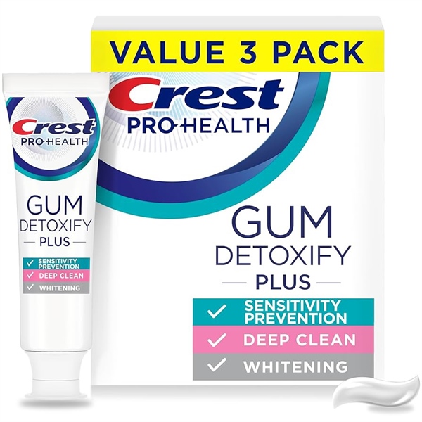  Kem đánh răng Crest Pro-Health Gum Detoxify Plus Deep Clean 4.5Oz 127g 