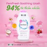 NK - Dung dịch vệ sinh phụ nữ cấp ẩm Femfresh Ultimate Care Soothing Wash 250ml 