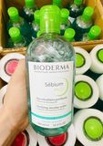  Nước tẩy trang Bioderma Sebium H2O da dầu và da hỗn hợp 500ml 
