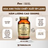  Viên uống tinh dầu hoa anh thảo Solgar Evening Primrose Oil 1300mg 60 viên 