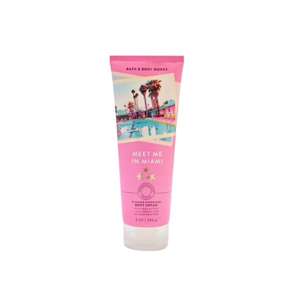  Kem dưỡng ẩm toàn thân BBW Meet Me In Miami Body Cream 8Oz 226g 