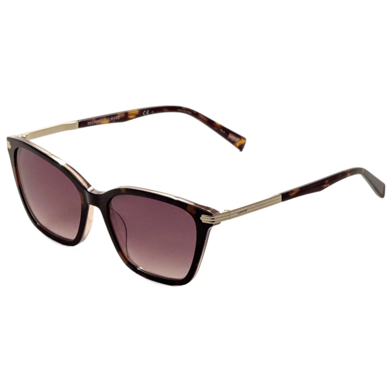  Mắt kính Levi's Brown Shaded Cat Eye Ladies Sunglasses LV 5017/S 00T4/HA 55 