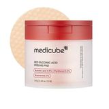  NK - Toner Pad tẩy da chết, giảm mụn, dịu da Medicube Red Succinic Acid Peeling Pad Exfoliating 155g 