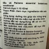  NK - Dầu xả Pantene Essential Botanicals Conditioner 38.2Oz 1.13L 