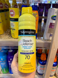  (SALE-T7/25) Xịt chống nắng đi biển Neutrogena Beach Denfense SPF70 6.5Oz 184g 