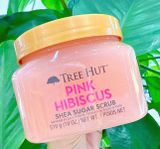  NK - Tẩy tế bào chết cơ thể Tree Hut Pink Hibicus Shea Sugar Scrub 18Oz 510g 