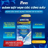  (SNL) Kem loại bỏ mụn cóc Compound W Nitrofreeze + Gel Pads 