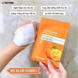  NK - Mặt nạ Vitamin C Prettyskin Jeju Tangerine Mask Sheet 0.84Oz 25ml 