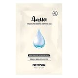  NK - Mặt nạ Aqua Prettyskin Total Solution Essential Sheet Mask 0.81Oz 23g 