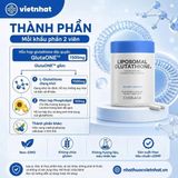  Viên uống trắng da chống lão hóa Codeage Liposomal Glutathione 1000g 60 viên 
