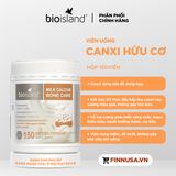  NK - Viên uống bổ sung canxi BioIsland Milk Calcium Bone Care 150 viên (Hộp) 