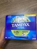  Băng vệ sinh Tampax Pearl Super Absorbency with LeakGuard Braid Unscented 50 Tampons 