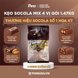  NK - Kẹo Socola Hershey's Nuggets Assortment bịch 145 viên 52Oz 1.47kg 
