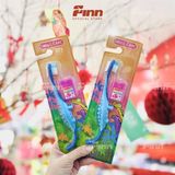  Bàn chải SmileMakers Toothbrush & Floss Kit Blue Dinosaur 