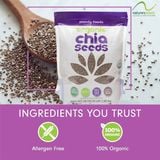  Hạt chia Monda Foods Organic Chia Seeds 48Oz 1.36kg 