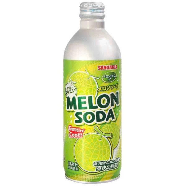  (SALE-T8/26) NK - Nước Soda Sangaria vị dưa lưới 500ml 