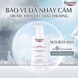 NK - Sữa Rửa Mặt Dịu Nhẹ Cho Da Nhạy Cảm Eucerin PH5 Facial Cleanser Sensitive Skin 400ml 