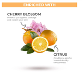  (S02/27) Sữa Tắm Tẩy Tế Bào Chết St.Ives Citrus & Cherry Blossom Energizing Body Wash 22Oz 650ml 
