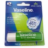  NK - Son dưỡng môi Lô hội giúp dưỡng ẩm, ngừa nứt nẻ môi Vaseline Lip Care Aloe Vera 0.16Oz 4.8g 