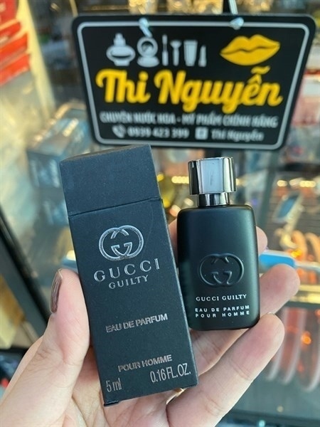  Nuóc hoa minin Gucci Guilty EDP Pour Home 0.16Oz 5ml 
