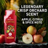  NK - Sữa tắm Old Spice Bearglove Body + Face Wash – Crisp Orchard Scent 16oz 473mL 