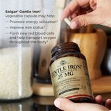  Viên uống bổ sung Solgar Gentle Iron 25mg 90 viên 
