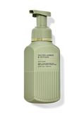  NK - Nước rửa tay dạng bọt BBW Gentle & Clean Foaming Hand Soap Salted Amber & Vetiver 8.75Oz 259ml 