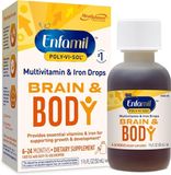 (SALE-T5/26) Siro bổ sung vitamin tổng hợp cho bé Enfamil Poly-Vi-Sol Multivitamin Supplement Drops with Iron 1.67Oz 50ml 