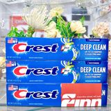  NK - Kem đánh răng Crest Plus Scope Deep Clean + Whitening Fluoride Anticavity Toothpaste 5.4Oz 153g 