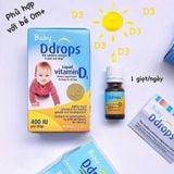  Vitamin D3 nhỏ giọt cho bé Baby Ddrops 400IU 60 giọt 