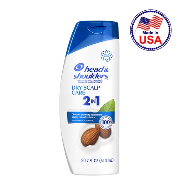  NK - Dầu gội xả Head & Shoulders Dry Scalp Care 2-in-1 Shampoo + Conditioner 613mL (20.7 FL OZ) 