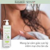  NK - Gel tắm thiên nhiên thuần chay Evoluderm Detox Shower Gel Coconut Water & Green Tea Extract Moisturizes & Refreshes 500ml 